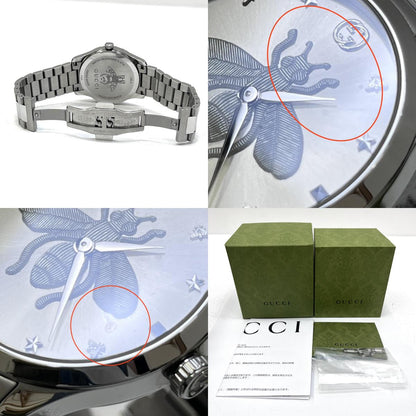 GUCCI | グッチ G-Timeless 腕時計 ya1264126 アナログ表示 クオーツ シルバー【加古川店】