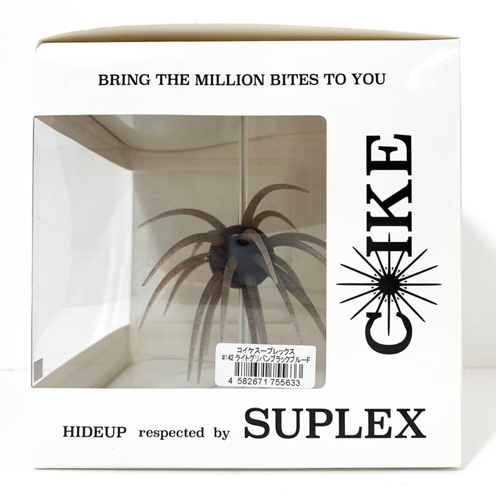 【フィッシング/釣り/釣具/ルアー】HIDEUP | ハイドアップ コイケスープレックス ライトグリパンブラックブルーF【加古川店】