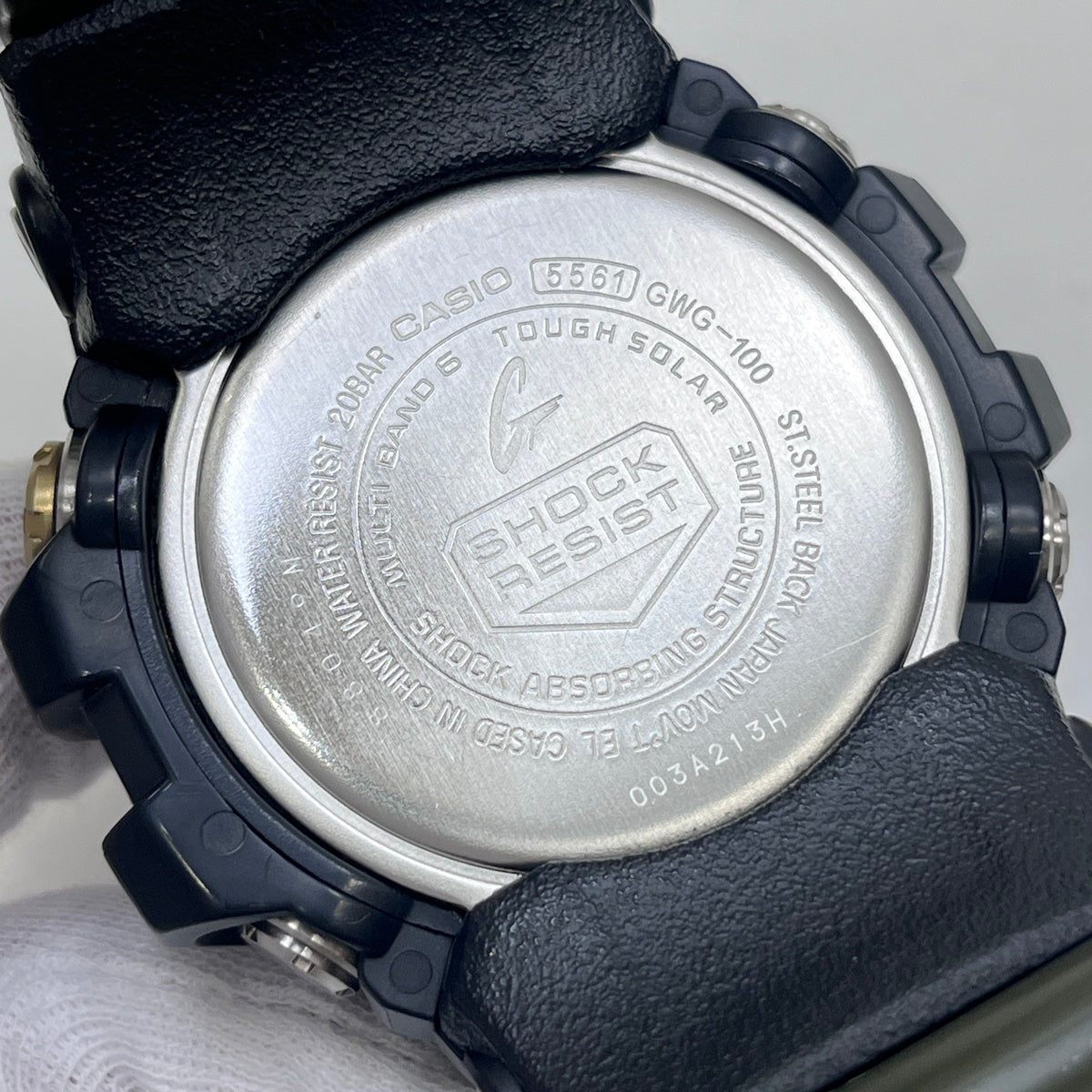 G-SHOCK | ジーショック MUDMASTER 腕時計 GWG-100-1A3ER アナデジ表示 ソーラー電波時計【加古川店】