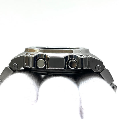 G-SHOCK | ジーショック 腕時計 GMW-B5000D-1JF デジタル表示 ソーラー電波時計 シルバー【加古川店】