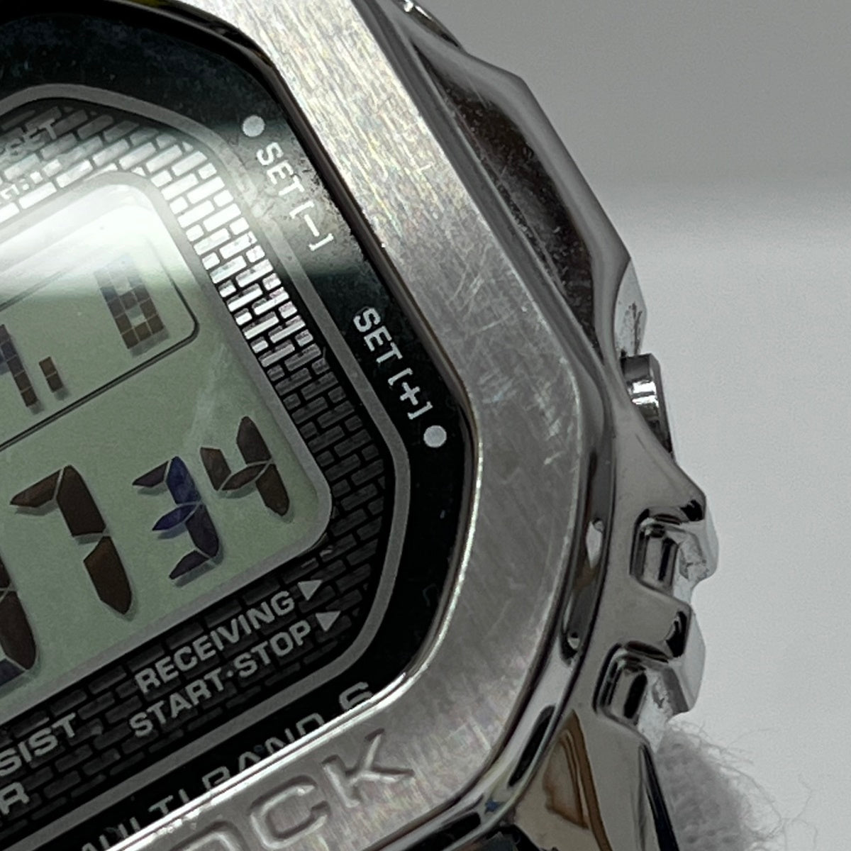 G-SHOCK | ジーショック 腕時計 GMW-B5000D-1JF デジタル表示 ソーラー電波時計 シルバー【加古川店】