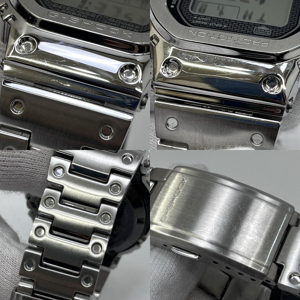 G-SHOCK | ジーショック 腕時計 GMW-B5000D-1JF デジタル表示 ソーラー電波時計 シルバー【加古川店】