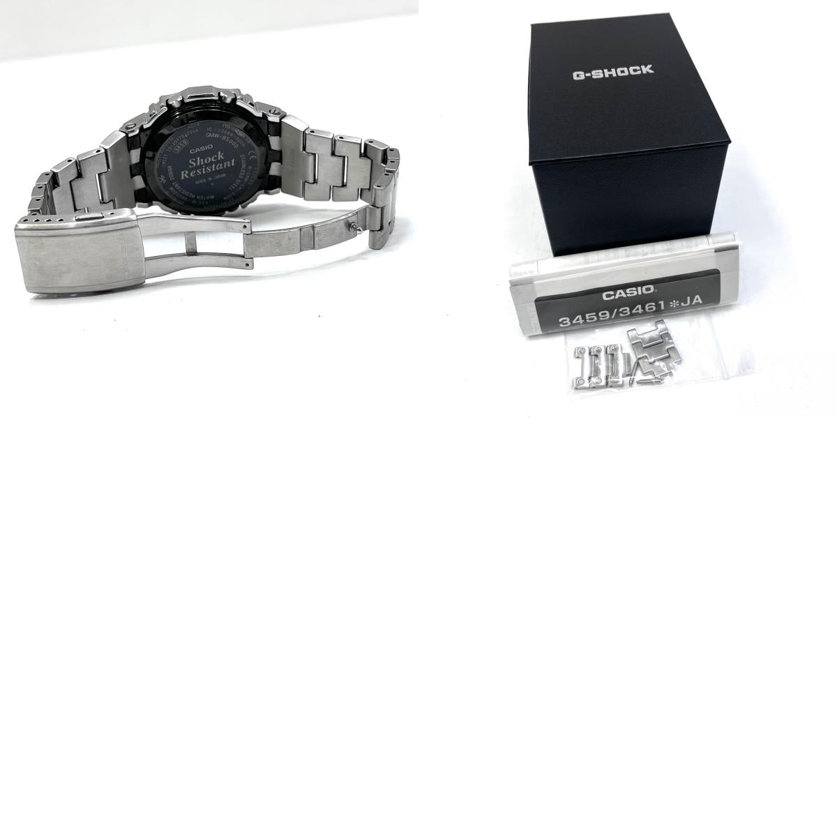 G-SHOCK | ジーショック 腕時計 GMW-B5000D-1JF デジタル表示 ソーラー電波時計 シルバー【加古川店】