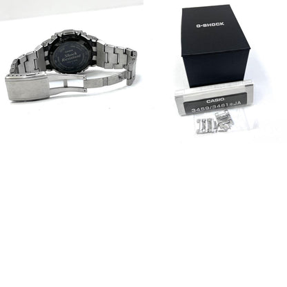 G-SHOCK | ジーショック 腕時計 GMW-B5000D-1JF デジタル表示 ソーラー電波時計 シルバー【加古川店】