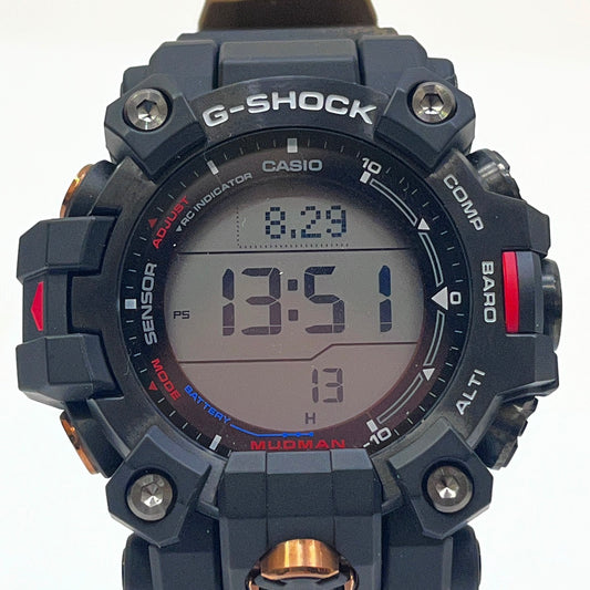 G-SHOCK | ジーショック MUDMAN?・TOYOTA 腕時計 GW-9500TLC-1JR デジタル表示 ソーラー ブラック【加古川店】