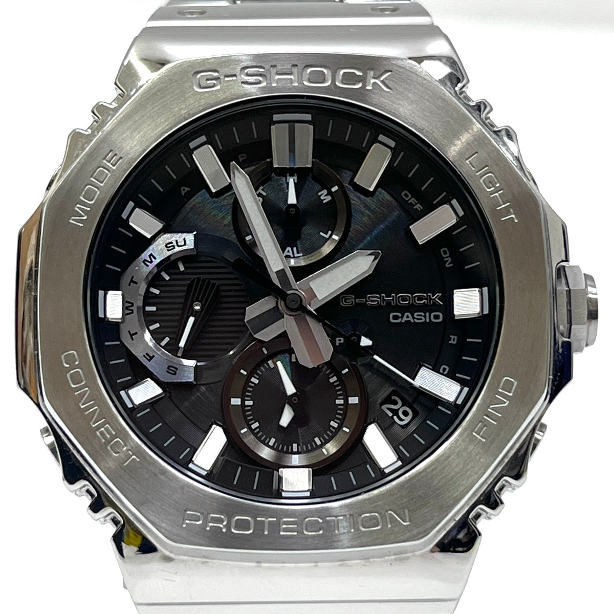G-SHOCK | ジーショック 腕時計 GMC-B2100D-1AJF アナログ表示 ソーラー シルバー【加古川店】