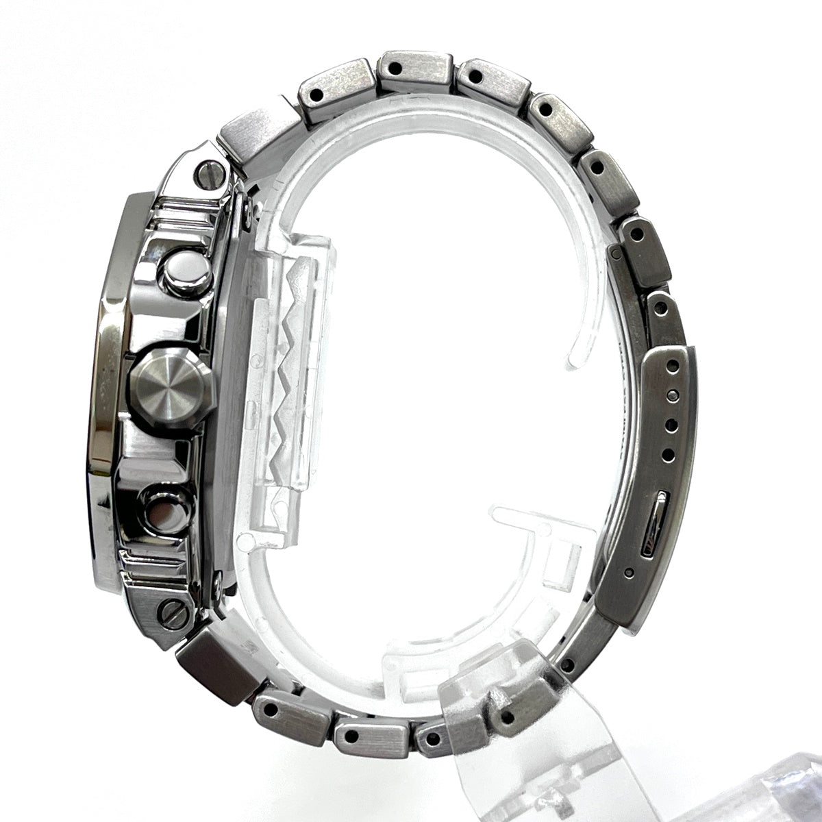 G-SHOCK | ジーショック 腕時計 GMC-B2100D-1AJF アナログ表示 ソーラー シルバー【加古川店】