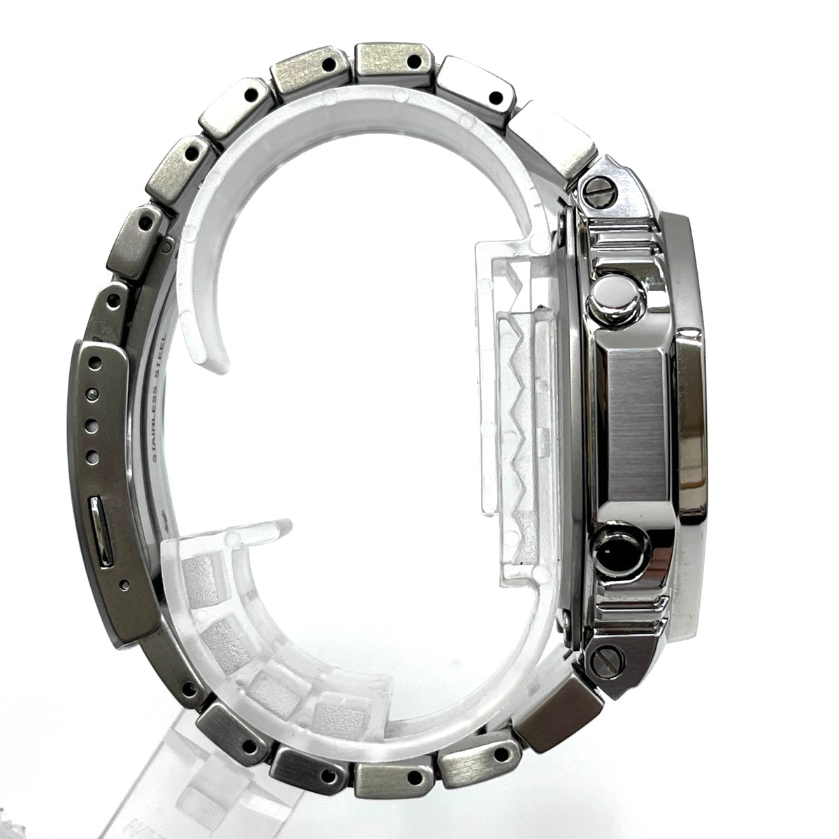 G-SHOCK | ジーショック 腕時計 GMC-B2100D-1AJF アナログ表示 ソーラー シルバー【加古川店】