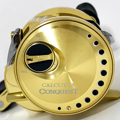 【フィッシング/釣り/釣具/リール】 【ベイトリール/右ハンドル】SHIMANO | シマノ 21カルカッタコンクエスト 100HG【加古川店】