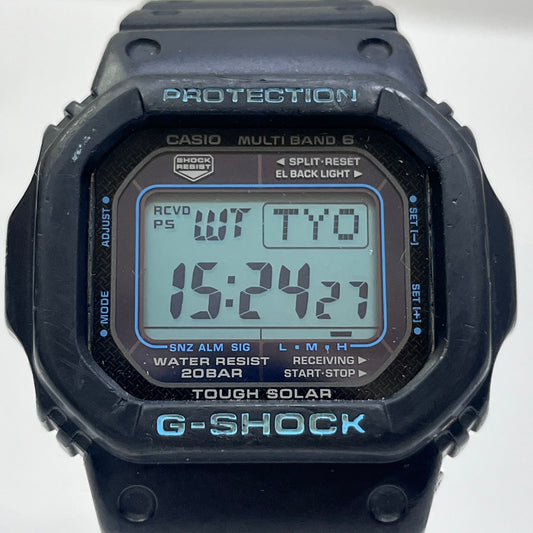 G-SHOCK | ジーショック 腕時計 GW-M5610BA-1JF デジタル表示 ソーラー電波時計 ブラック【加古川店】