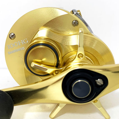 【フィッシング/釣り/釣具/リール】 【ベイトリール/右ハンドル】SHIMANO | シマノ 21カルカッタコンクエスト 100HG【加古川店】