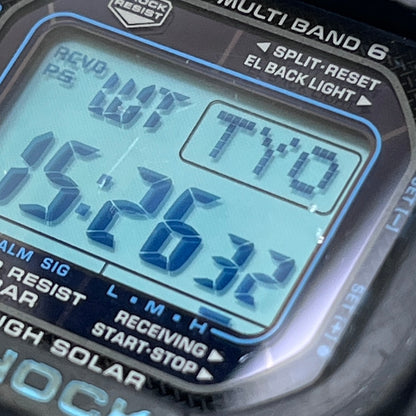 G-SHOCK | ジーショック 腕時計 GW-M5610BA-1JF デジタル表示 ソーラー電波時計 ブラック【加古川店】