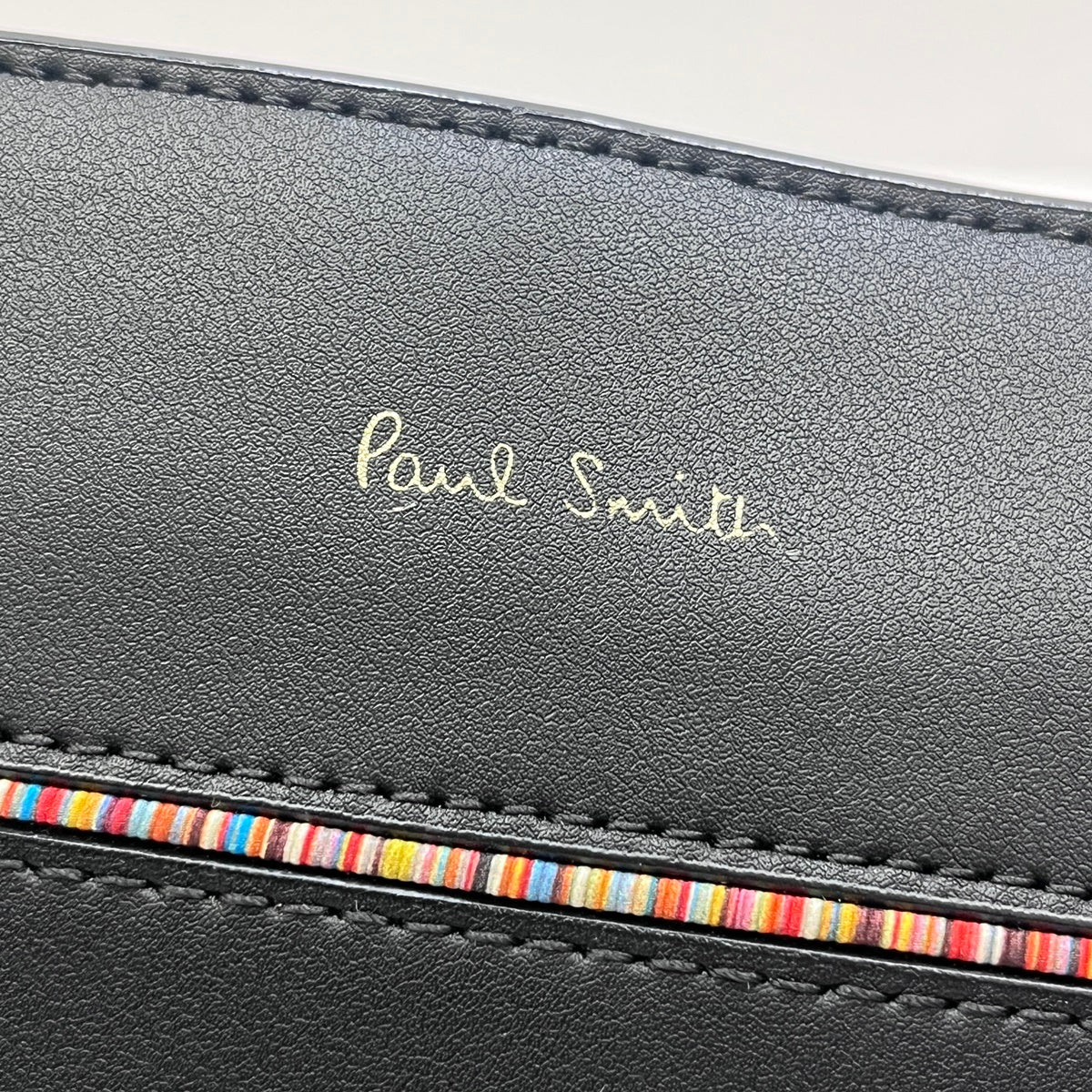 Paul Smith | ポール・スミス ストライプインセット ショルダーバッグ / サコッシュ その他バッグ 883712 N232 ブラック【加古川店】