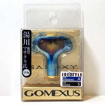 【フィッシング/釣り/釣具/リール】 【スピニングリール】Gomexus | ゴメクサス 湯川マサタカ氏全面監修エギング向けノブ 湯川氏監修エギング用ハンドルノブ T42A-SJGD【加古川店】