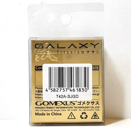 【フィッシング/釣り/釣具/リール】 【スピニングリール】Gomexus | ゴメクサス 湯川マサタカ氏全面監修エギング向けノブ 湯川氏監修エギング用ハンドルノブ T42A-SJGD【加古川店】