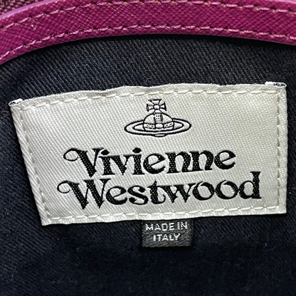 Vivienne Westwood | ヴィヴィアンウエストウッド サフィアーノ ショルダー ショルダーバッグ パープル【加古川店】