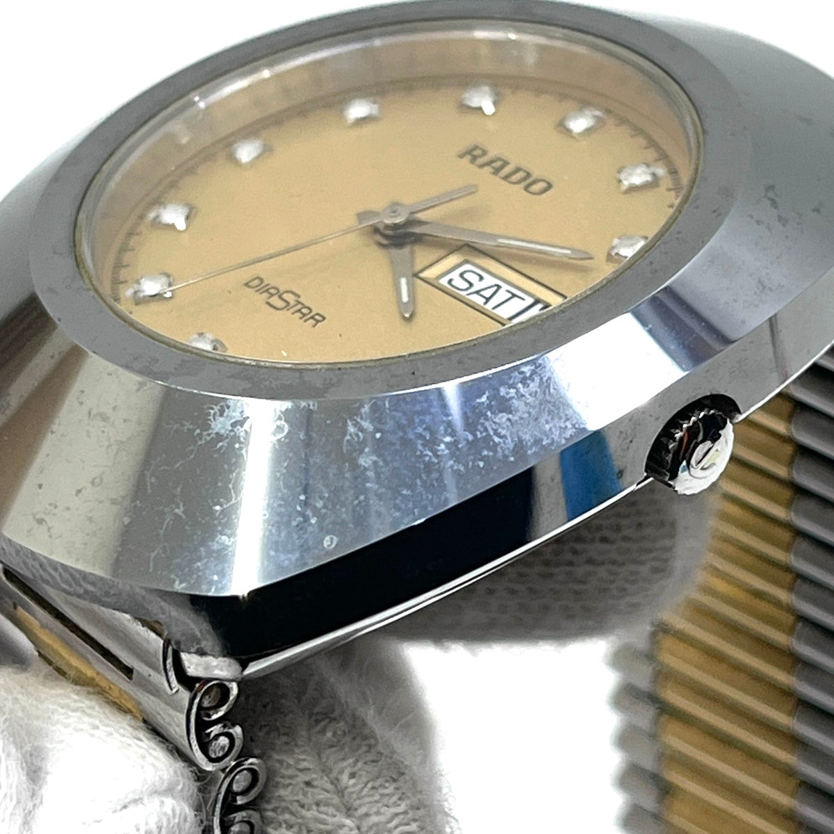 RADO | ラドー ダイヤスター 腕時計 114.0391.3 アナログ表示 クオーツ ゴールド【加古川店】