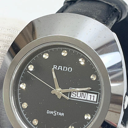 RADO | ラドー ダイヤスター ベルト社外品 腕時計 114.0391.3 アナログ表示 クオーツ ブラック【加古川店】