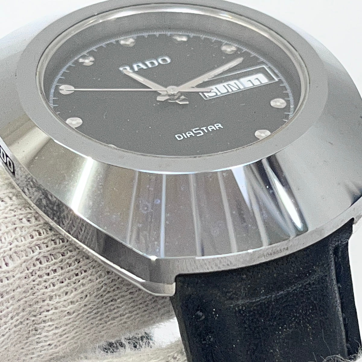 RADO | ラドー ダイヤスター ベルト社外品 腕時計 114.0391.3 アナログ表示 クオーツ ブラック【加古川店】