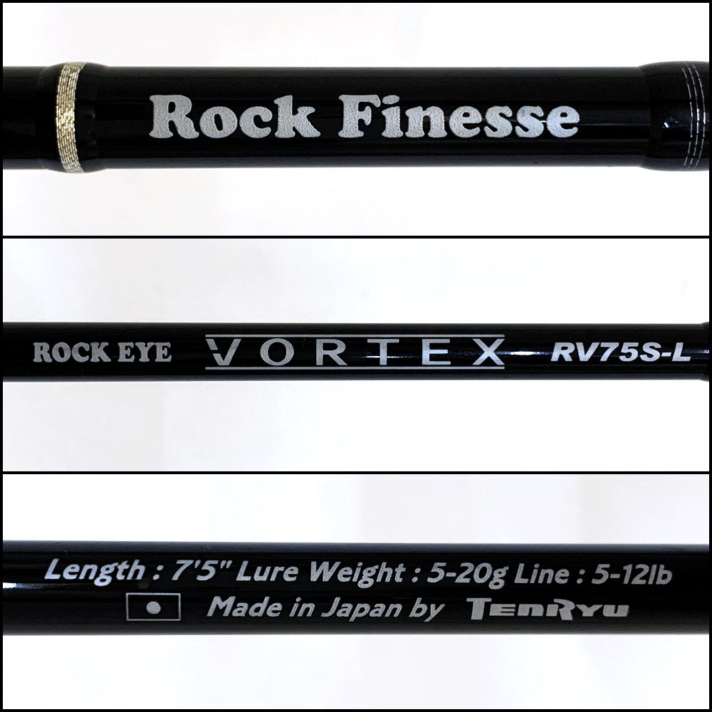 【釣り/つり/釣具/ロッド】TENRYU | 天龍 ロックアイヴォルテックス RV75S-L【加古川店】