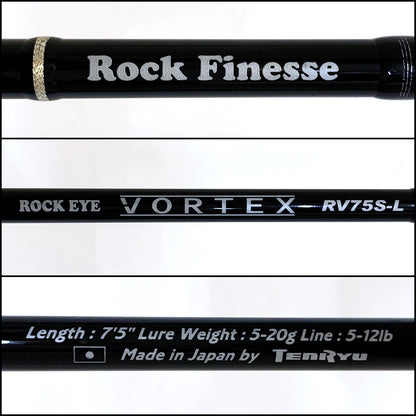 【釣り/つり/釣具/ロッド】TENRYU | 天龍 ロックアイヴォルテックス RV75S-L【加古川店】