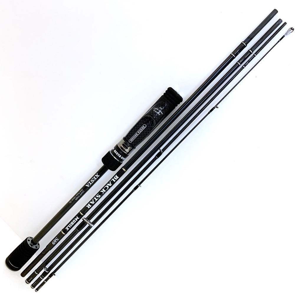 【釣り/つり/釣具/ロッド】XESTA | ゼスタ ブラックスターセカンドジェネレーション モバイル S69【加古川店】