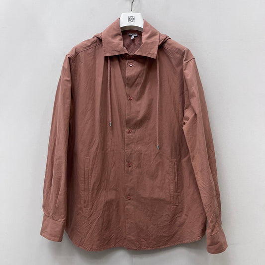 LOEWE | ロエベ Hooded Overshirt パーカー h526y05wbb ピンク サイズ：L【加古川店】