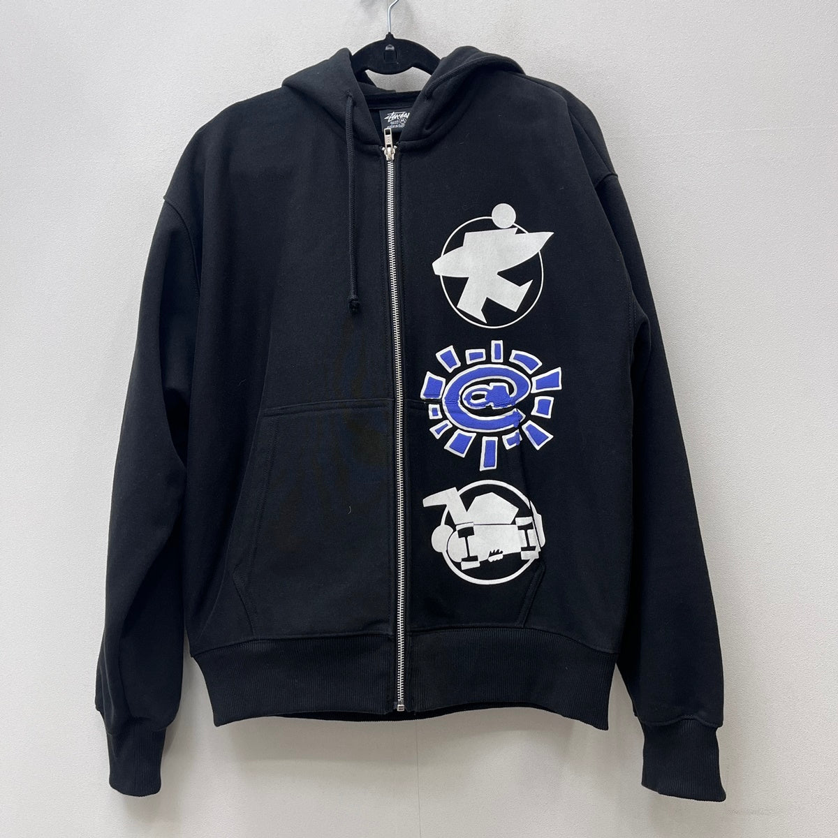 STUSSY | ステューシー Stack Zip Hoodie 26AW パーカー Z40000SZS26 ブラック サイズ：M【加古川店】