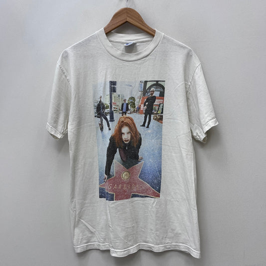 garbage:tour 96 1996 winterland 半袖Ｔシャツ ホワイト サイズ：L【加古川店】