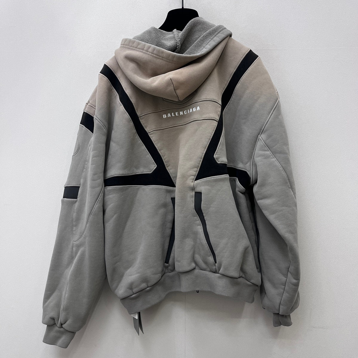 BALENCIAGA | バレンシアガ SPORTS ICON BIKER ZIP-UP パーカー グレー サイズ：2【加古川店】