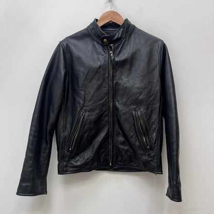 BEAMS + | ビームスプラス レザー 11-18-1360-343 ブラック サイズ：S【加古川店】