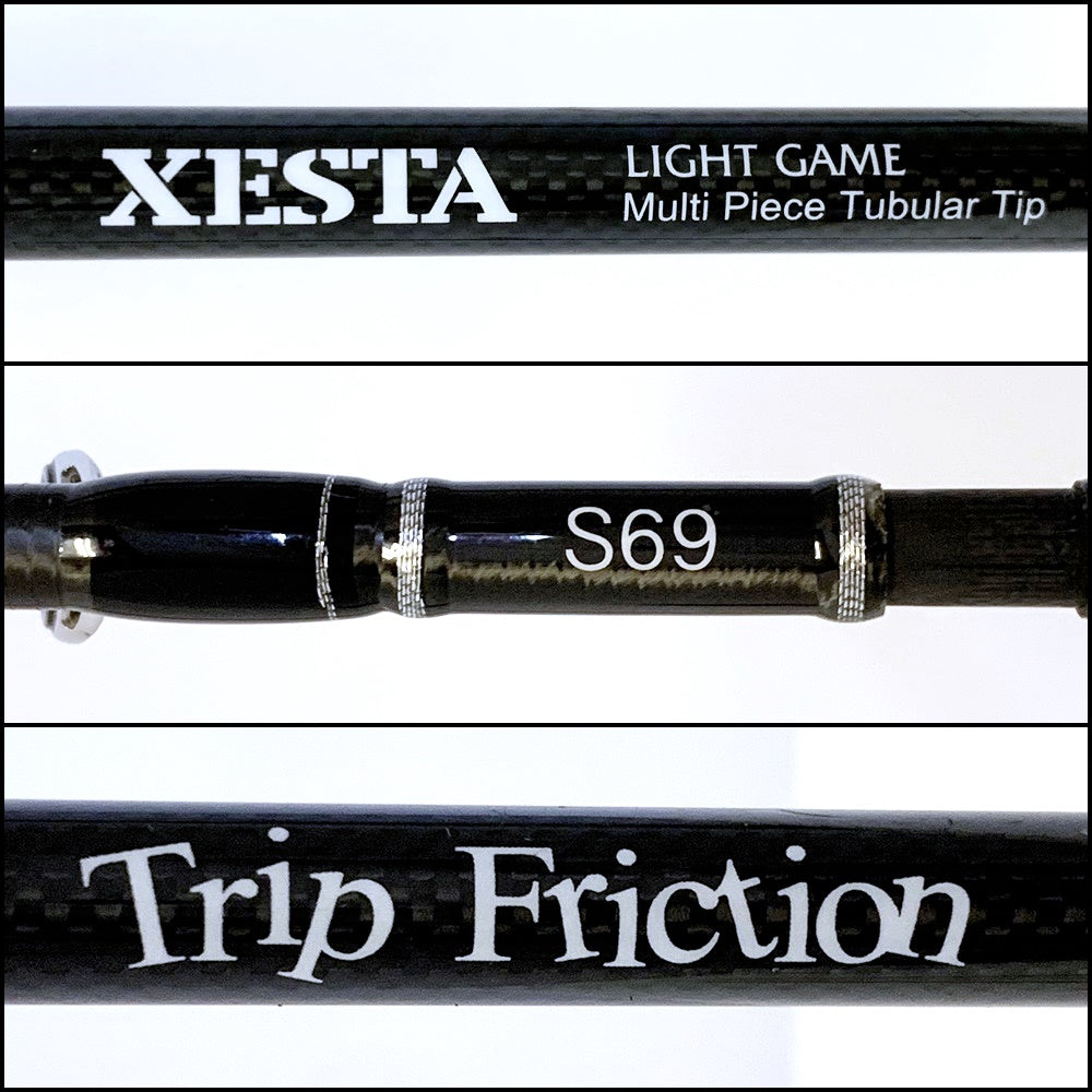【釣り/つり/釣具/ロッド】XESTA | ゼスタ ブラックスターセカンドジェネレーション モバイル S69【加古川店】