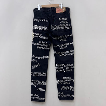 DENIM TEARS xStussy xOur Legacy xLevi’s デニムパンツ a1592-003 ブラック サイズ：32【加古川店】