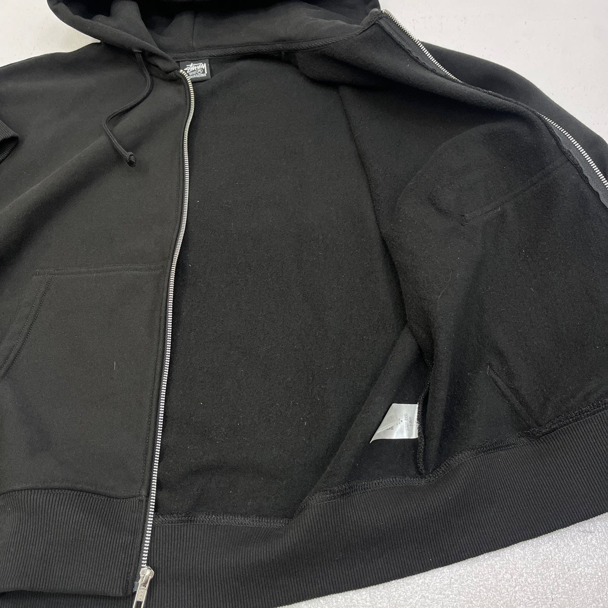 STUSSY | ステューシー Stack Zip Hoodie 26AW パーカー Z40000SZS26 ブラック サイズ：M【加古川店】
