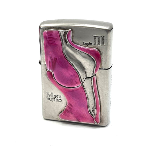 ZIPPO | ジッポ ルパン三世 峰不二子 ﾊﾞｽﾄﾄｯﾌﾟSPECIAL EDITION ライター ピンク【加古川店】