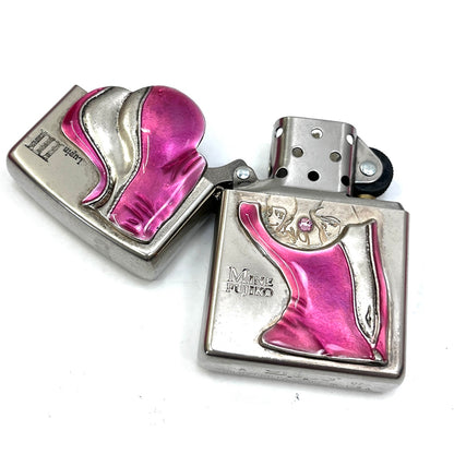 ZIPPO | ジッポ ルパン三世 峰不二子 ﾊﾞｽﾄﾄｯﾌﾟSPECIAL EDITION ライター ピンク【加古川店】