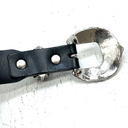 TOGA | トーガ Motif leather belt ベルト ブラック【加古川店】
