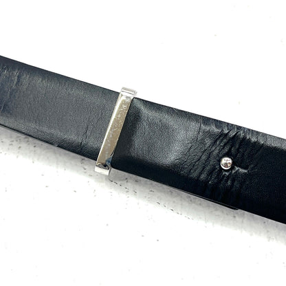 TOGA | トーガ Motif leather belt ベルト ブラック【加古川店】