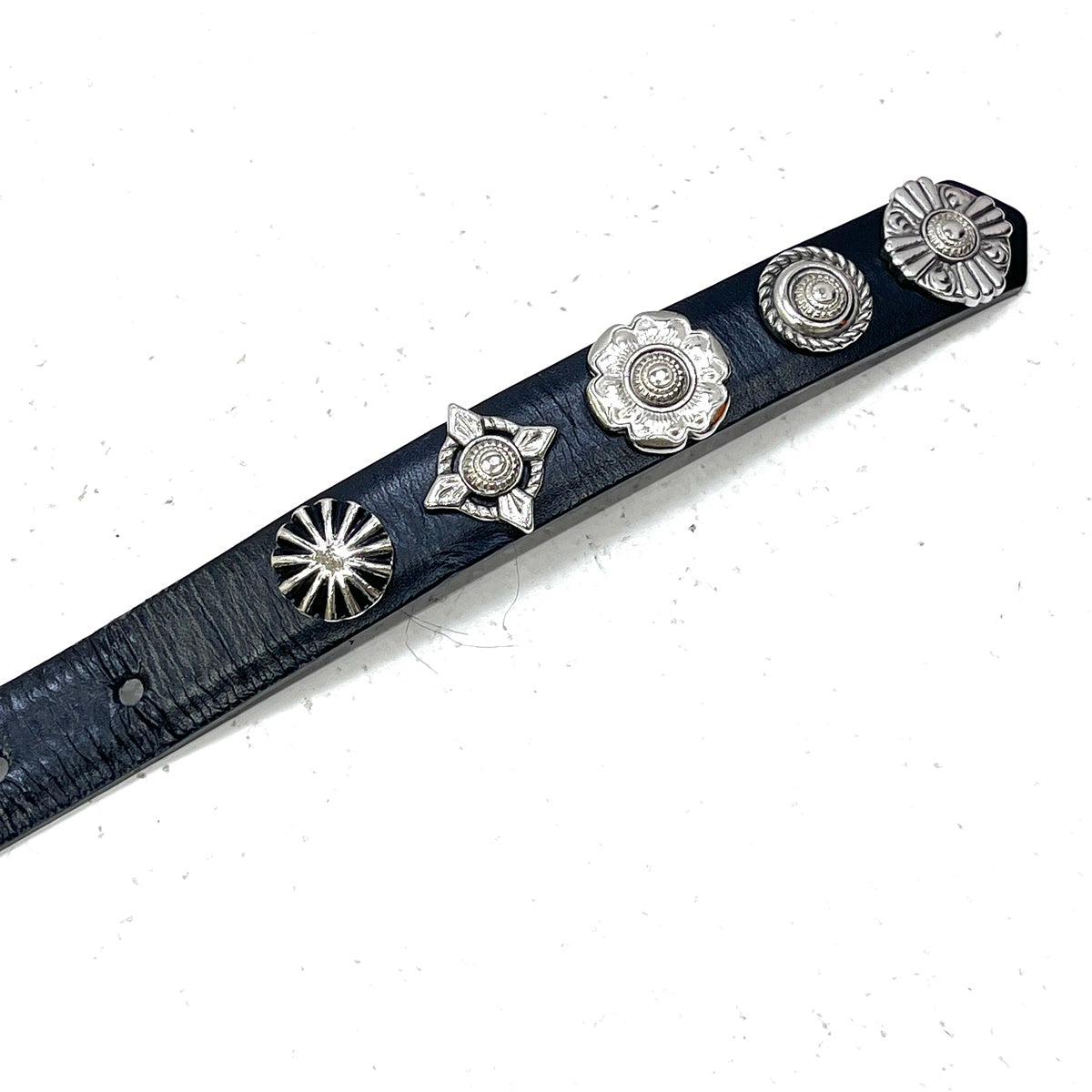 TOGA | トーガ Motif leather belt ベルト ブラック【加古川店】