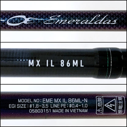 【釣り/つり/釣具/ロッド】Daiwa | ダイワ エメラルダスMXIL 86ML・N【加古川店】