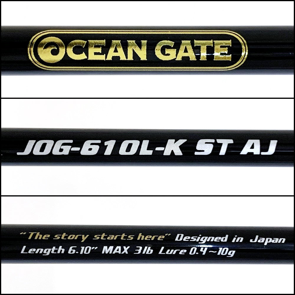 【釣り/つり/釣具/ロッド】Jackson | ジャクソン オーシャンゲート JOG-610L-K ST AJ【加古川店】