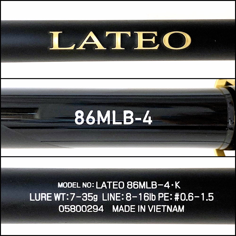 【釣り/つり/釣具/ロッド】Daiwa | ダイワ ラテオ 86MLB-4・K【加古川店】