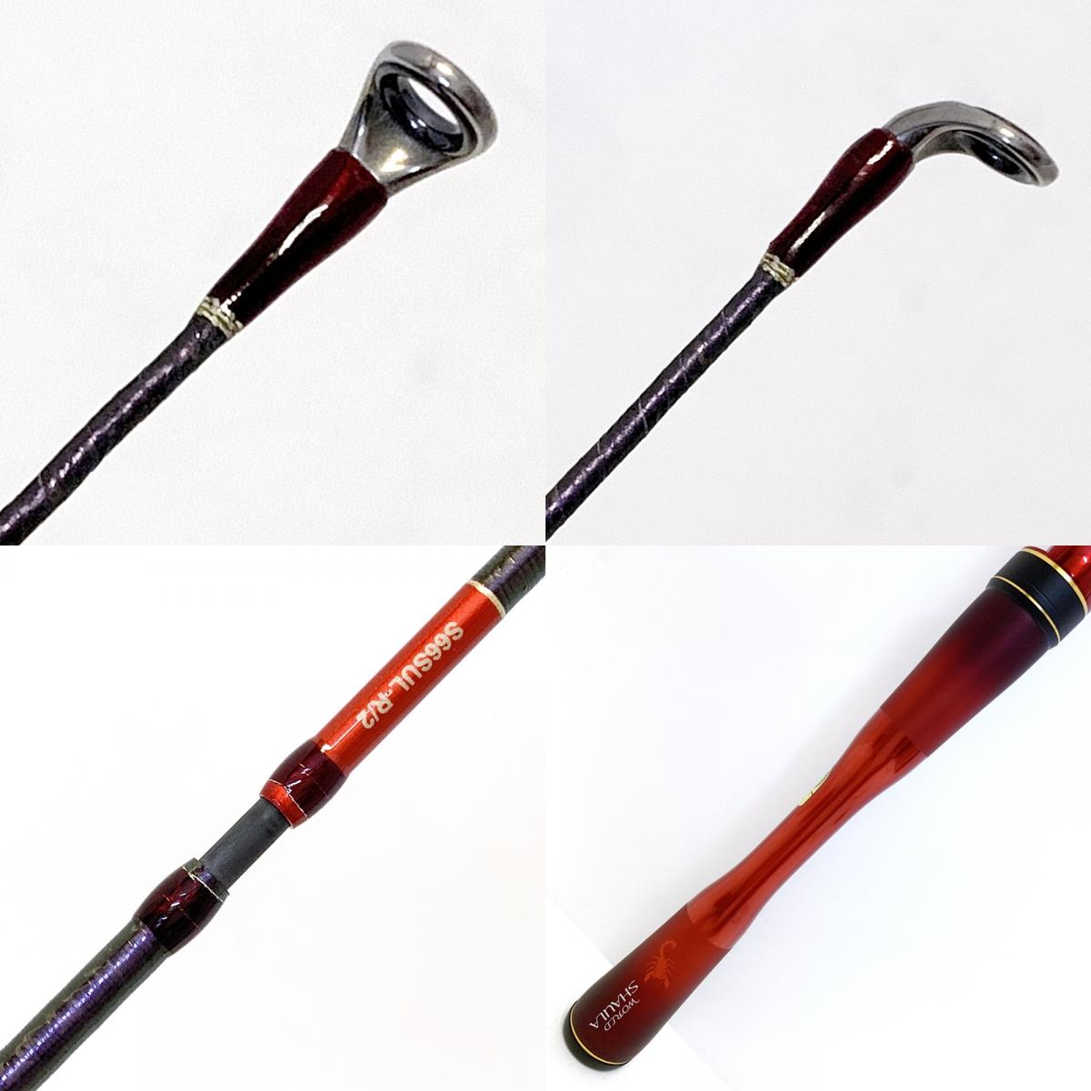 【釣り/つり/釣具/ロッド】SHIMANO | シマノ 24ワールドシャウラテクニカルエディション S66SUL-R/2【加古川店】