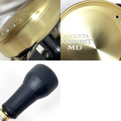 【フィッシング/釣り/釣具/リール】 【ベイトリール/右ハンドル】SHIMANO | シマノ 23カルカッタコンクエストMD 300XGLH【加古川店】