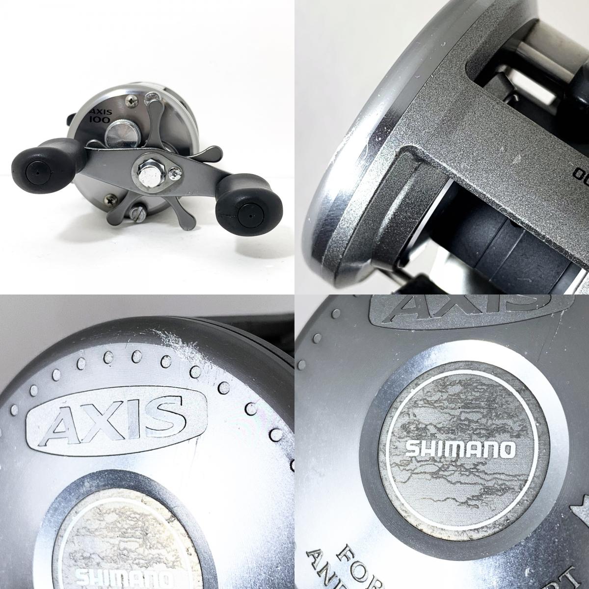 【フィッシング/釣り/釣具/リール】 【ベイトリール/右ハンドル】SHIMANO | シマノ 00アクシス 100【加古川店】