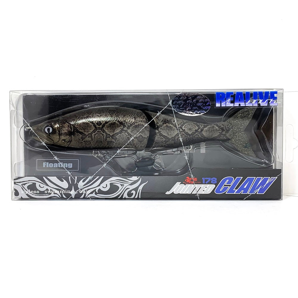 【フィッシング/釣り/釣具/ルアー】GAN CRAFT | ガンクラフト ジョインテッドクロー178 極 キラーズパイソン BK ジョイクロ【加古川店】