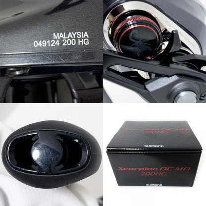 【フィッシング/釣り/釣具/リール】 【ベイトリール/右ハンドル】SHIMANO | シマノ 26スコーピオンDCMD 200HG【加古川店】