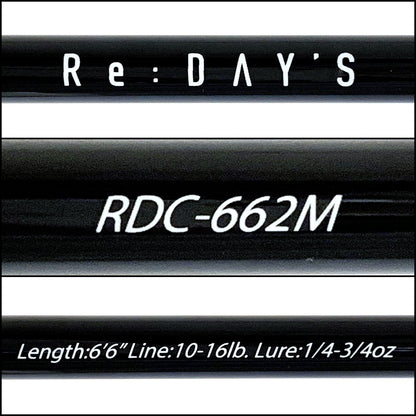 【釣り/つり/釣具/ロッド】Major Craft | メジャークラフト リデイズ RDC-662M【加古川店】