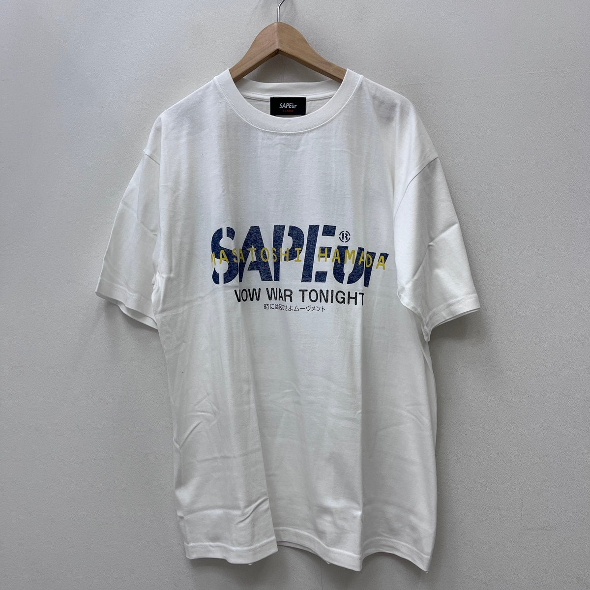 SAPEur | サプール WOW WAR TONIGHT 半袖Ｔシャツ A0023-010 ホワイト サイズ：XL【加古川店】