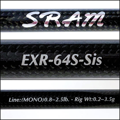 【釣り/つり/釣具/ロッド】TICT | ティクト スラム EXR-60S-Sis【加古川店】